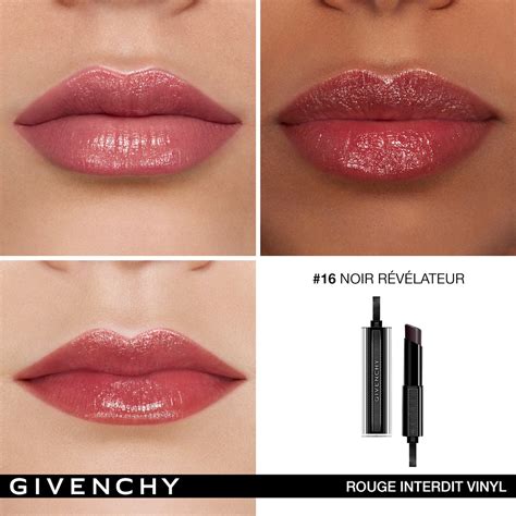 black lipstick givenchy|givenchy lipstick rouge interdit.